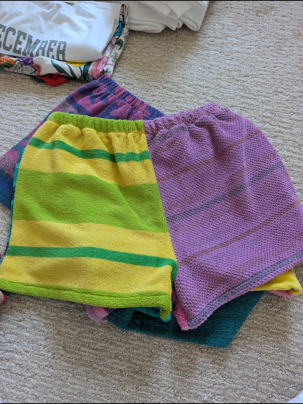 Women's Terry Cloth Recycled Beach Towels Brand New With Tags - Picture 3 of 10